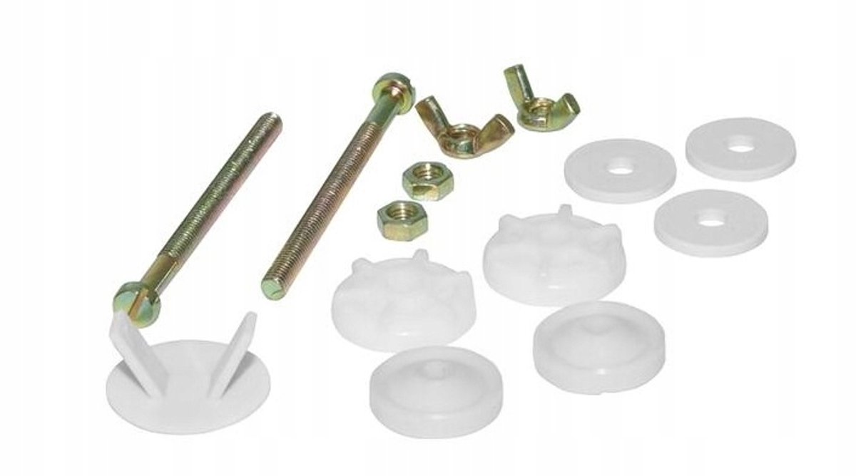 Tycner Serie - Schroefset voor WC-Tank - 7.8 cm - Corrosiebestendig