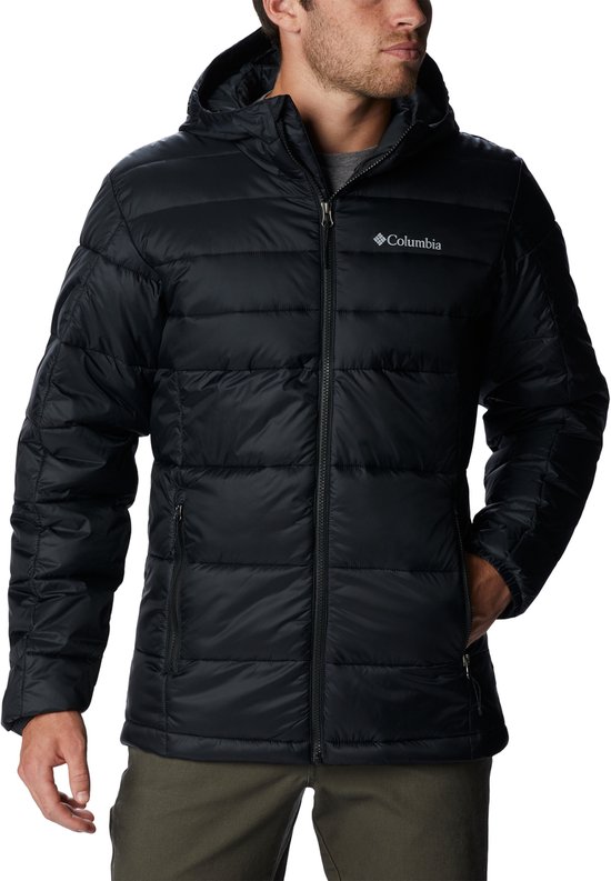 Columbia Buck Butte™ II Insulated Hooded Jacket Heren Outdoorjas - Black