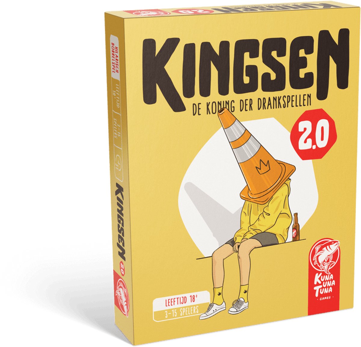 Kingsen 2.0 het originele Nederlandstalige drankspel - Kuna Una Tuna Games