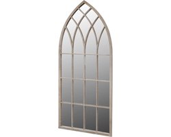 vidaXL - Tuinspiegel - gotisch - boogvormig - 50x115 - cm