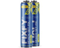 FIXFY 2in1 500ml airconditioning navulgas - 2x GROTE BUS +70% R134a