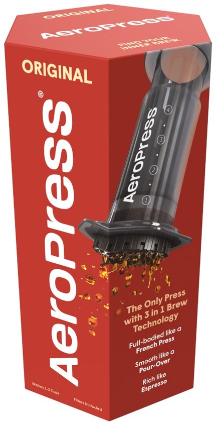Aeropress Original Coffee Press - Coffee Maker