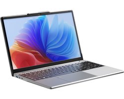 Acmine Laptop - 15.6" FHD IPS - 16 GB RAM - 512GB SSD - Intel Alder Lake i7-6500U - Windows 11 - Vingerafdrukontgrendeling - Met AZERTY-Toetsenbordsticker - Grijs