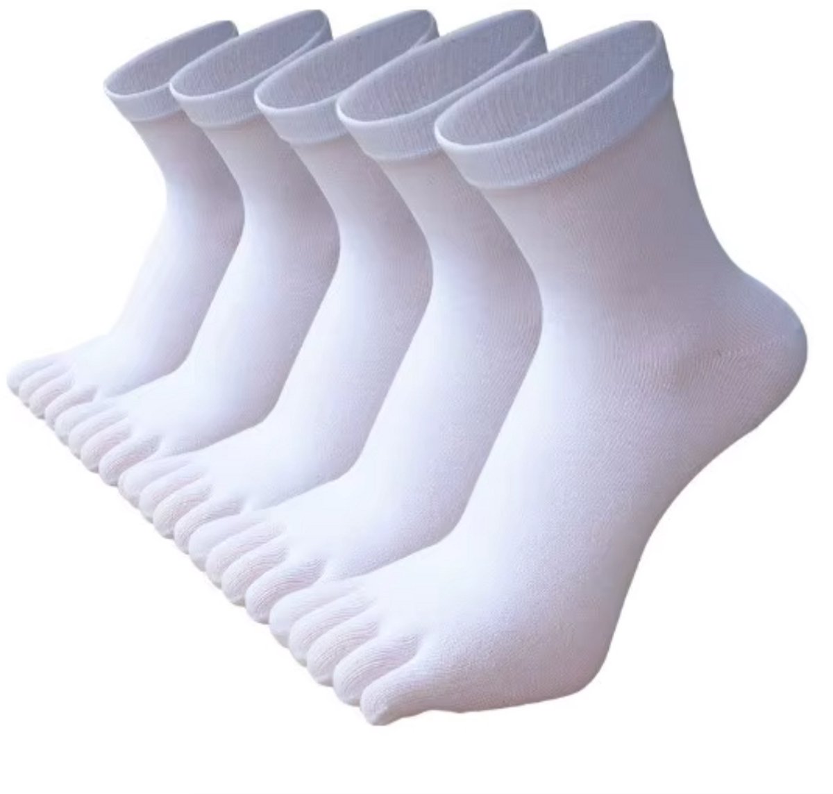 Hoogwaardige Teensokken Set 3 Paar Wit M - Past Als Een Tweede Huid - Minder Kans Op Blaren - Teensokken Heren - Teensokken Dames - Teen Sokken — cadeau in Cadeau-ideeën - foto 8