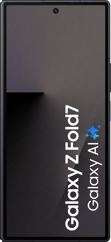 Samsung Galaxy Z Fold7 5G - 512GB - Jet Black - 1 jaar extra
