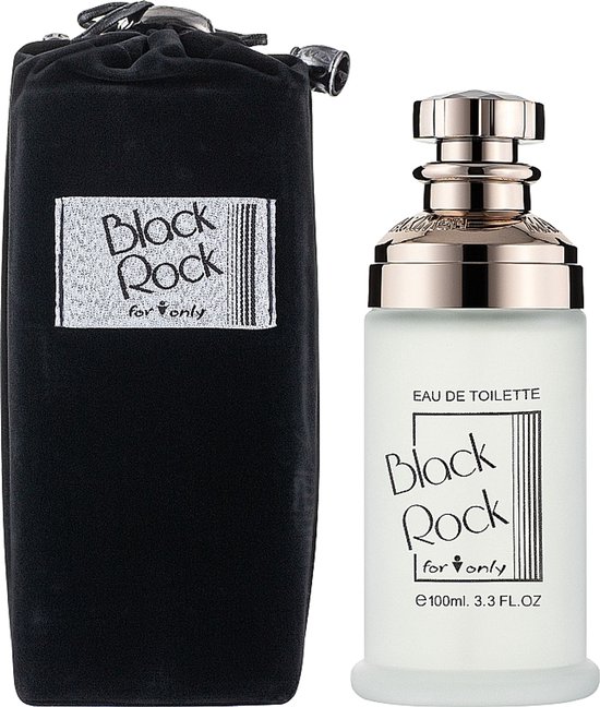 CADEAU TIP - Black Rock for men onley - een heerlijke Franse Houtige geur - met Sandelhout en Musk in luxe verpakking - met gratis broekzakverstuiver.