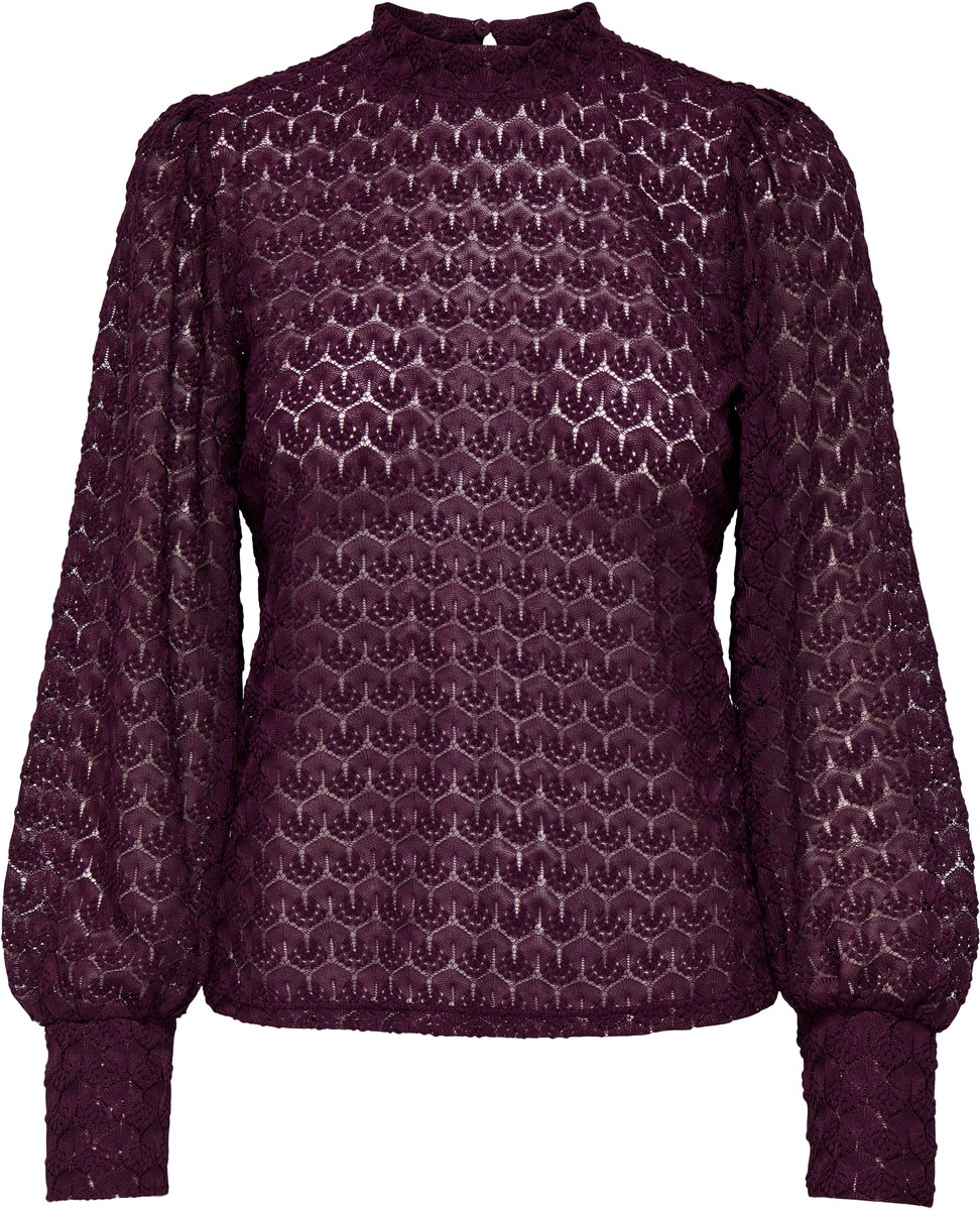 JDY JDYAVERY L/S LACE TOP JRS Dames Top
