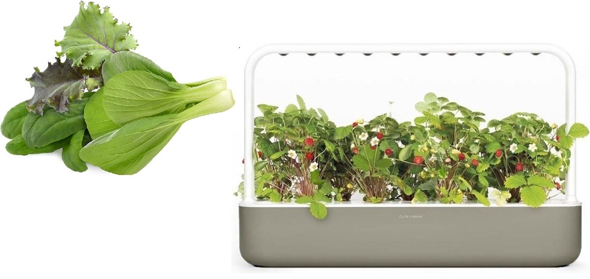 Click & Grow - Smart garden 9 met gratis 9 aziatische kruiden vullingen meegeleverd