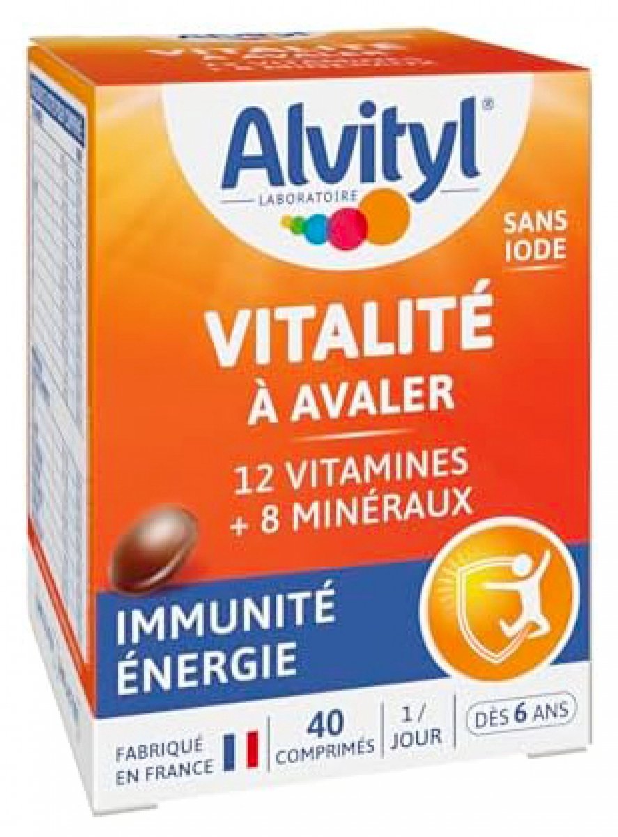 Goedkoopste Alvityl Vitality 40 Slikbare Tabletten