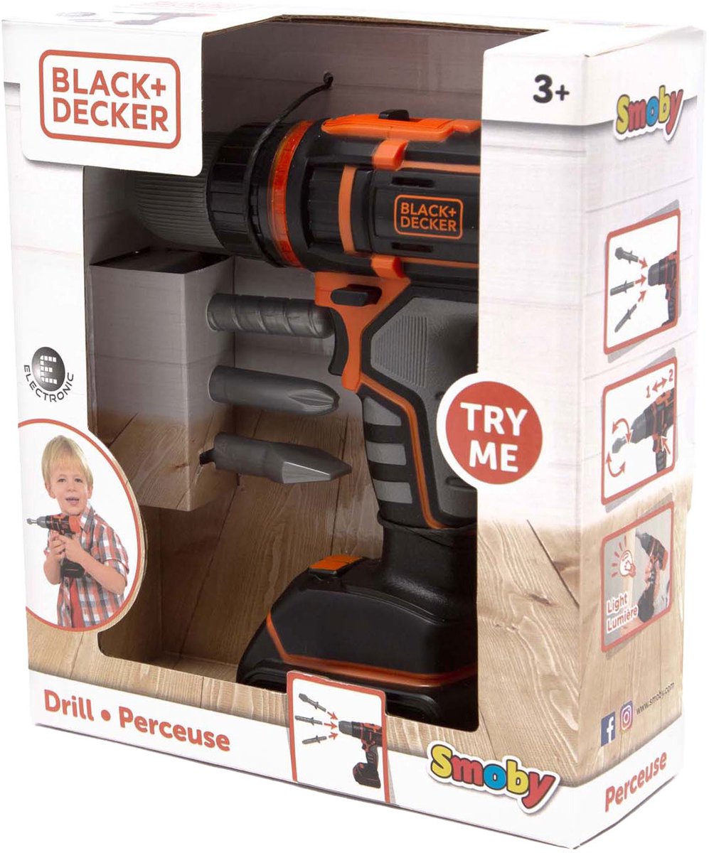 Smoby - Black & Decker - Boormachine - Speelgoedgereedschap — afbeelding 5