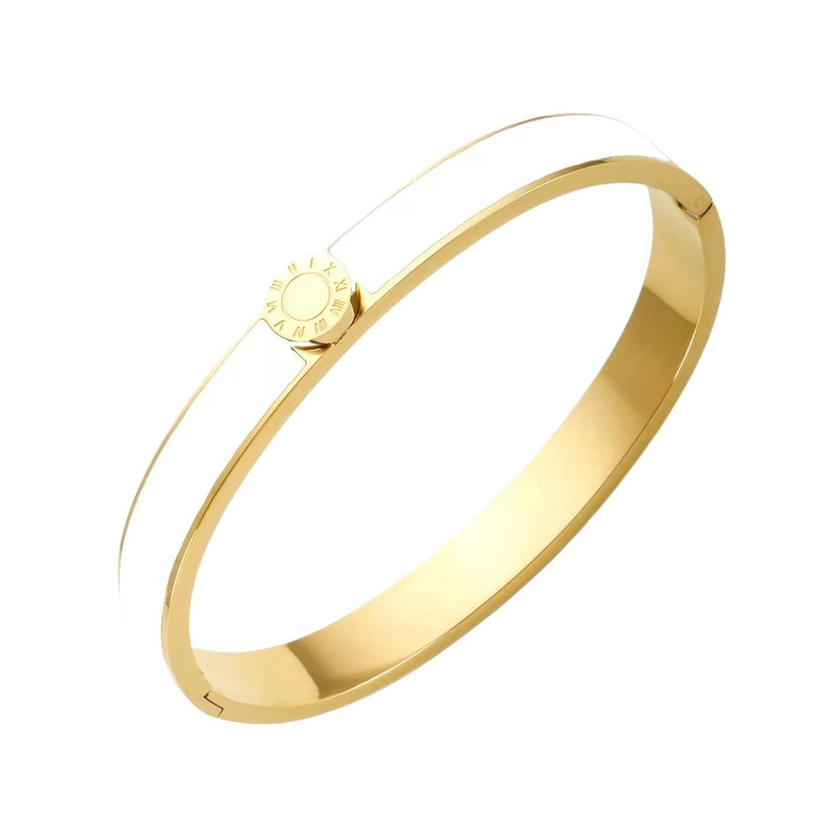 Cliste Couture - Keelin Armband - 18k Verguld - Roestvrij staal -Armband dames - Waterproof - Sieraden voor vrouwen - cadeau - Verstelbaar