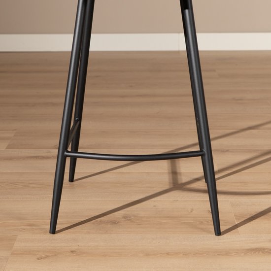 Bronx71 de bar industriel Bronx71 Barrel - Vert olive - Avec dossier - 69 cm