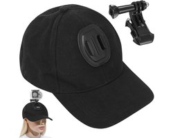 Baseball Cap met Actiecamera Houder en Hoofdband - Compatibel met GoPro Hero en DJI Osmo Action Camera Accessoires