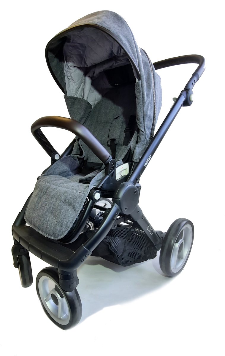 MUTSY - EVO - kinderwagen - Buggy & Reiswieg - Farmer Stone wash thumbnail 3