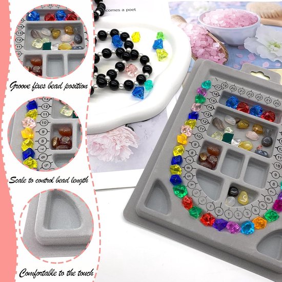 Gereedschapskit Voor Het Maken Van Sieraden, 14 Stuks, Met Tangen Snijder Schaar Liniaal Voor Oorbellen Kralen En Ketting Doe Het Zelf Knutselen Bevestigen Schoonmaken