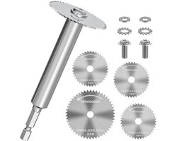 Binnenbuissnijder met zeskantige schacht voor pvc sanitair - Snijder set voor kunststof buizen (32 mm x 3, 44 mm x 1) - Handig gereedschap voor loodgieterswerk