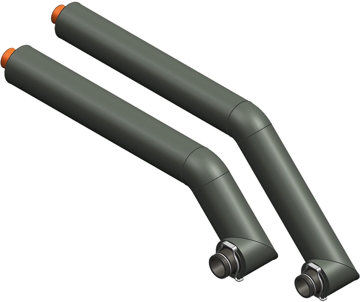 Viessmann ZK05345 hydraulische aansluitset pekelcircuit 7632786 links/rechts
