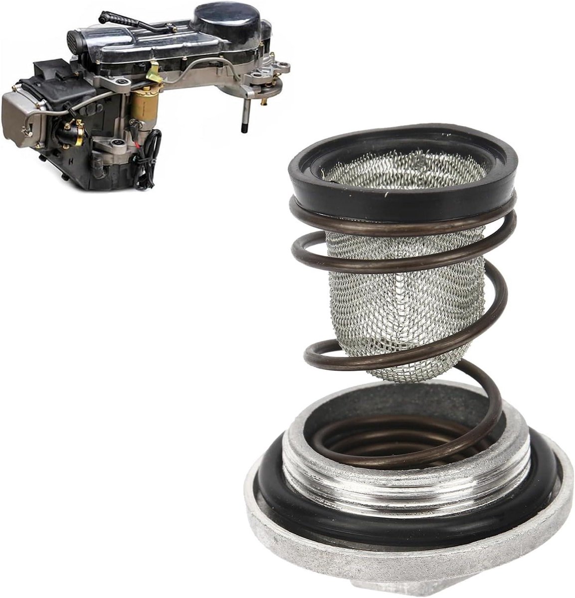 Motorolieafvoerschroevenset voor compatibele motormotor - Handige set voor olieafvoer - Onderhoudsaccessoire voor motoren