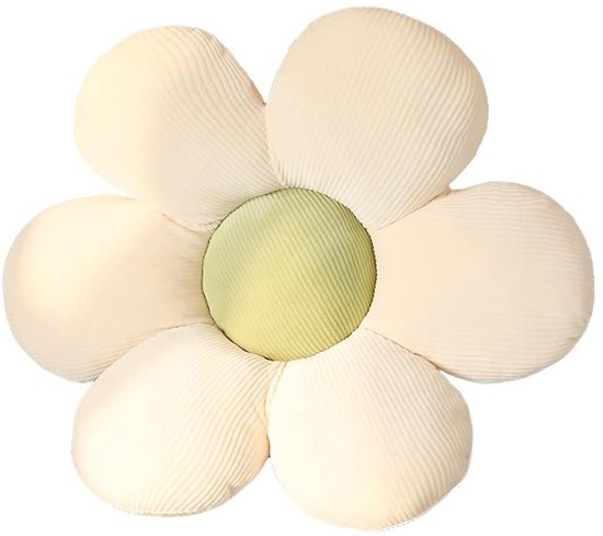 Decoratieve Kussens Bloemvorm 2 X Bloemenkussen, Zitkussen In De Vorm Van Madeliefjes, Decoratief Bloem Vorm Kussens Decoratie