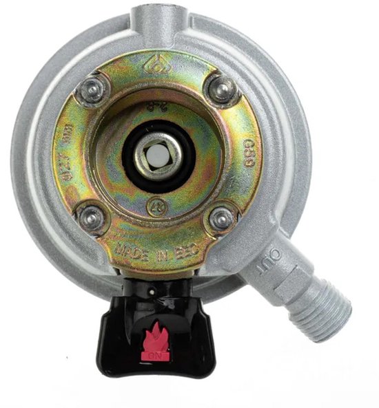 Cavagna Group Gasdrukregelaar Quick-On - 30mbar - Type 634 - 1,5 kg/u - 1/4" Links - Universeel van Cavagna Group — afbeelding 2