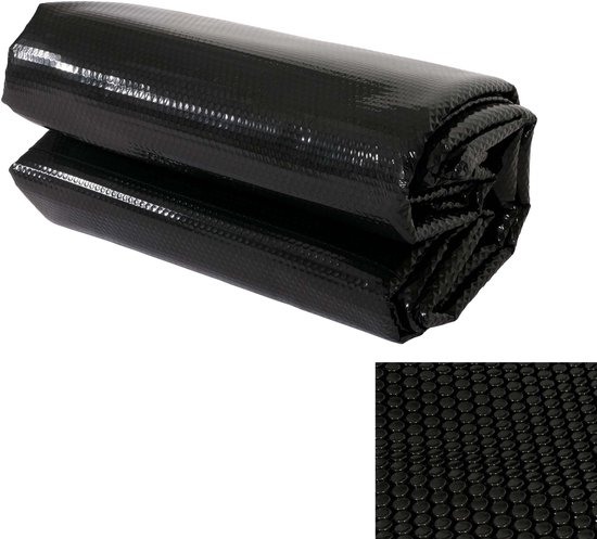 Bâche thermique bâche pare-soleil voile d'ombrage, épaisseur : 200 µm ~ rectangulaire 8x4m noir