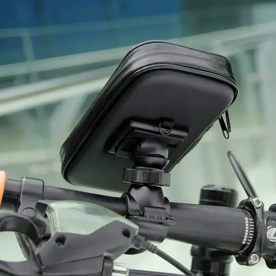 Support de téléphone pour vélo, étanche, universel, adapté aux téléphones jusqu'à 16,5 cm (6,5 pouces), Fietshouder sur le volant support de téléphone moto