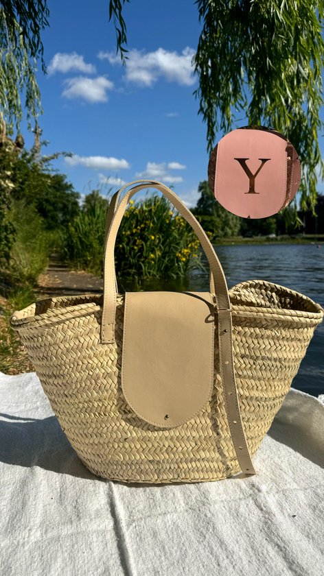 Stylebreaker strandtassen met ritssluiting Schouderband