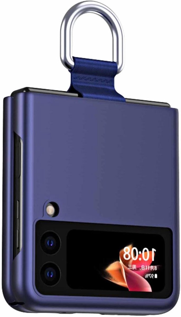 Allecto Plus - Beschermhoes voor Samsung Galaxy Z Flip 3 - Blauw