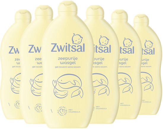 Zwitsal Zeepvrije Wasgel - Baby - helpt de natuurlijke huidbarrière te beschermen - 6 x 700 ml van Merkloos — afbeelding 2