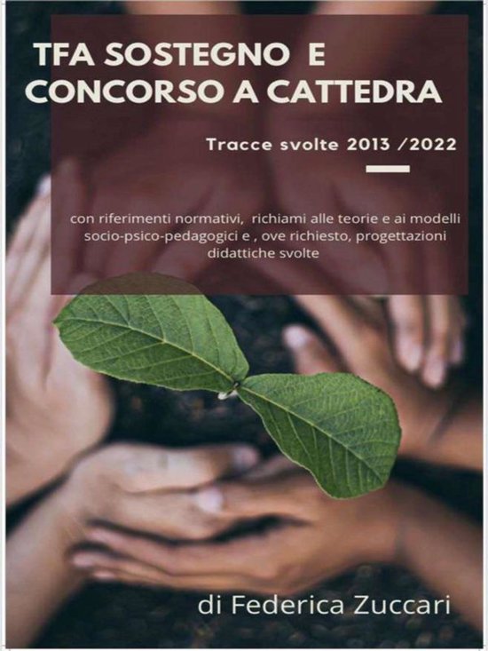 Tfa Sostegno E Concorso a Cattedra - cover
