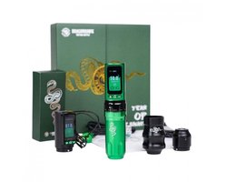 DragonHawk Year of the Snake - Fold Pro Machine Pen - Rotary Tattoo Machine Pen