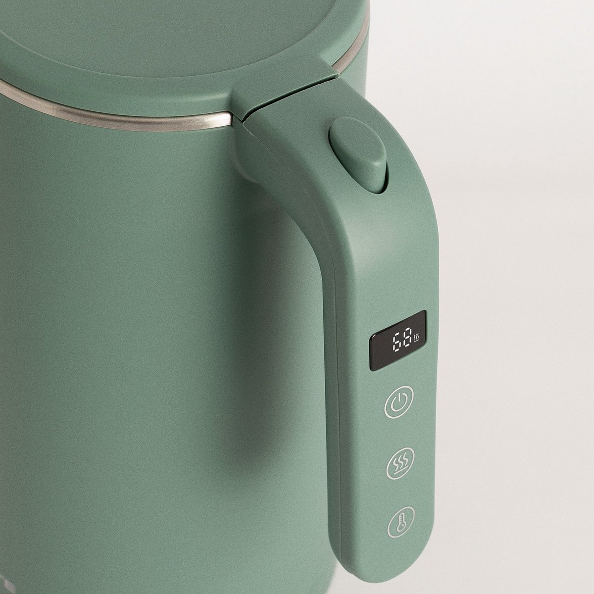 CREATE - 1 L elektrische waterkoker met temperatuurregeling - 1000W - Groen - KETTLE STUDIO PRO — afbeelding 3