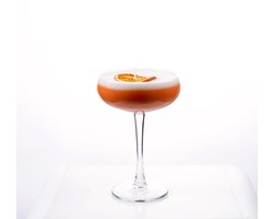 Yes We Candle- Cocktail kaars- Cocktail kaarsen- 1 kaars- Pornstar Martini kaars- Oranje- POMA-Cadeau-Gift-Relatiegeschenk-Handgemaakt- Soja was