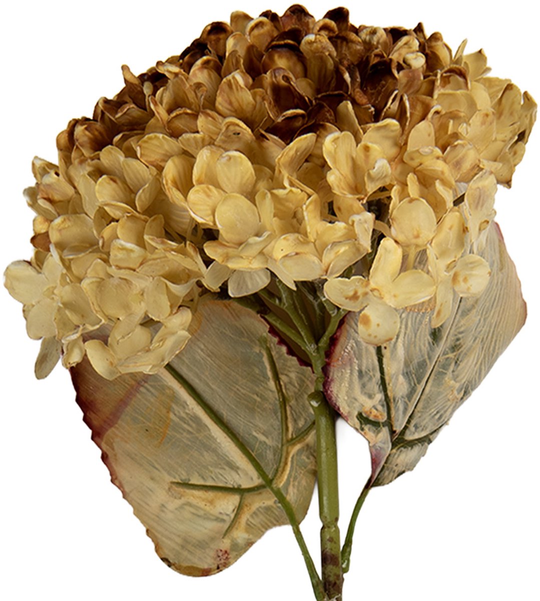 Clayre & Eef Kunstbloem 15x15x47 cm Beige Kunststof