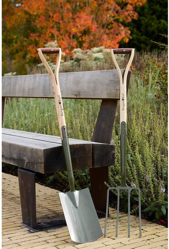 Burgon & Ball BoronGreen Spitvork - 80% gerecycled Boronstaal - 110 cm - 4 tanden van Merkloos	 — afbeelding 3