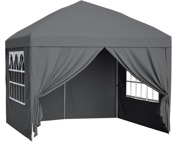 Firenze vrijstaand paviljoen ecru 225x235x235 cm | Parasols & zonwering