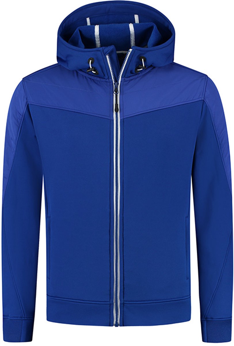 Lemon & Soda vest met capuchon maat S in de kleur royal blue