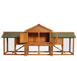 Topmast Konijnenhok hout Jolie - 210 x 47 x 84 cm
