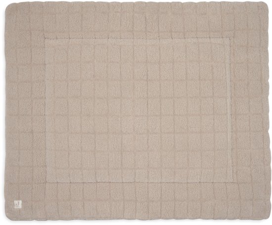 Jollein - Tapis de parc - Teddy box - Sable chaud - Polyester - Tapis de jeu Bébé - 75x95cm