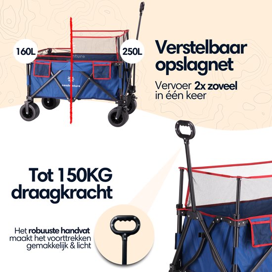 needventure® Outlander - Bolderkar - XXL van NEEDVENTURE® — afbeelding 4