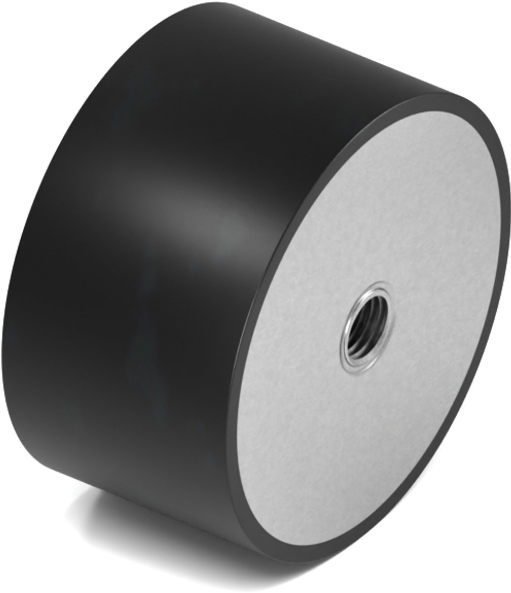 Rubbermagazijn - Trillingsdemper Type C 100x55mm - M16 - Set 5 stuks