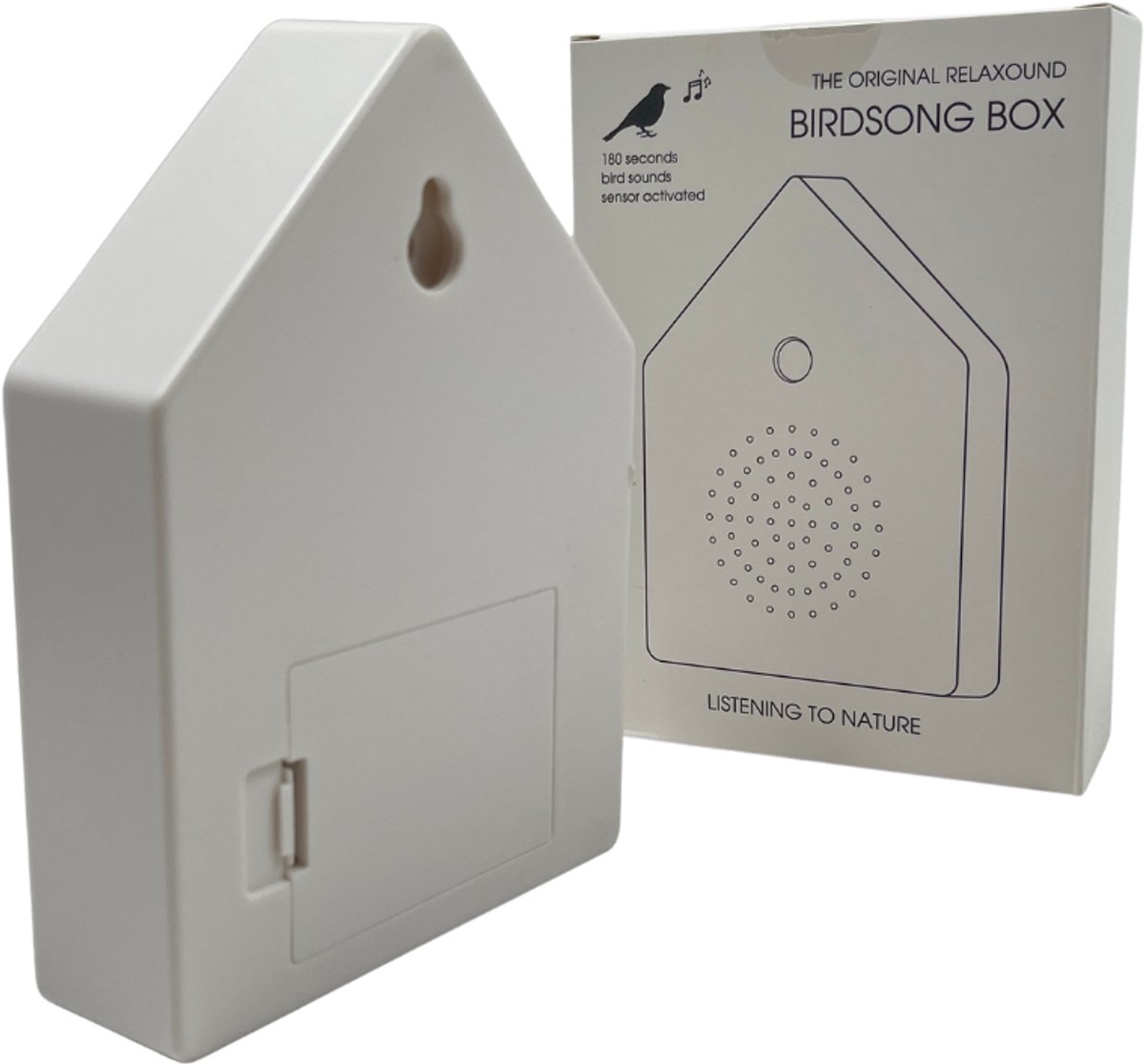 Vogelgeluiden bewegingssensor - Muziekboxje - Vogelhuisje - Welkoms bel