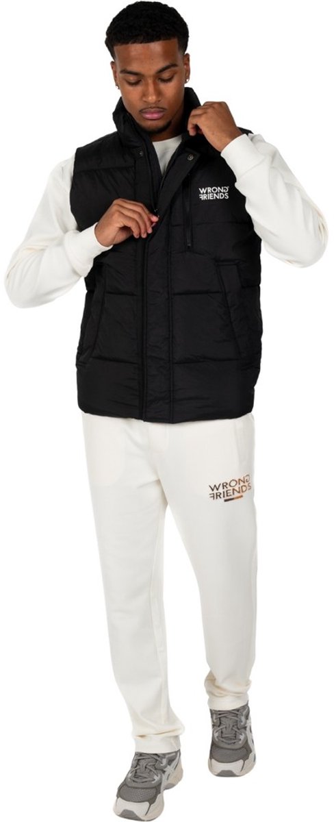 Wrong Friends Lafayette Bodywarmer Heren – Zwart – Regular Fit