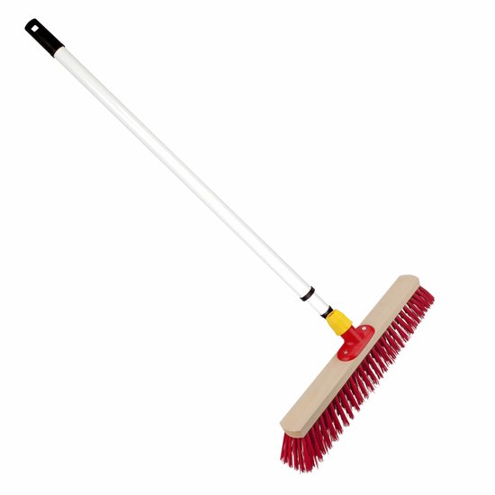 Bümag Stalen bezem met telescoopsteel 130 cm 4014529215292 Bümag Stalen bezem met telescoopsteel 130 cm 4014529215292