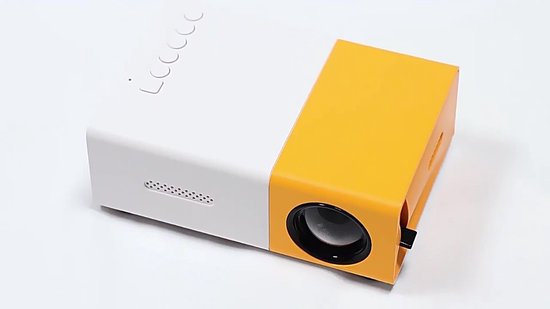 Beamer Projector including Remote Control with Android Apps