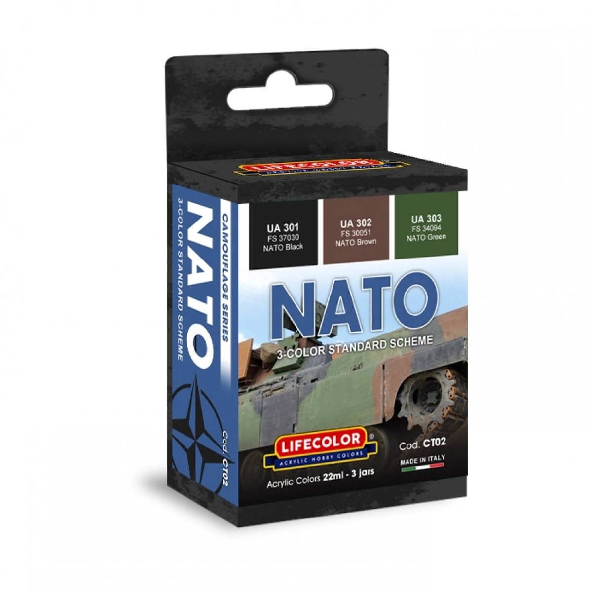 CT02 Lifecolor NATO Camouflage