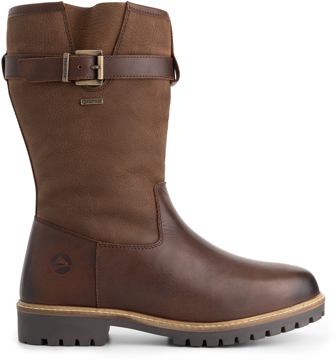 Travelin’ Troms Heren Outdoorlaarzen Waterdicht Donkerbruin