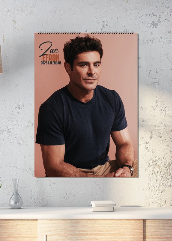 Zac Efron A3 Kalender 2026 Bol zac-efron-a3-kalender-2026-bol