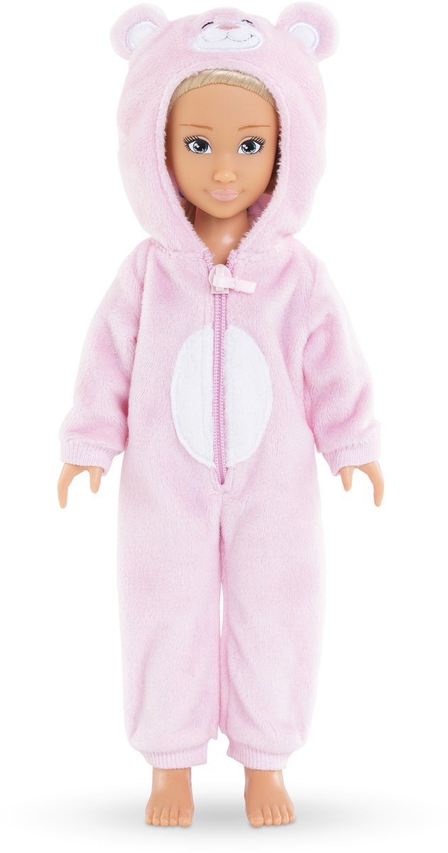 Corolle Girls - Modepop Valentine Pyjama Party Set — afbeelding 3