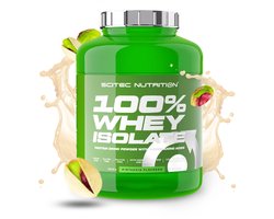Scitec Nutrition ® - 100% Whey Isolate (1816 gram - Pistachio) - Pistache - 72 eiwitshakes - whey protein isolate - whey isolaat - poeder